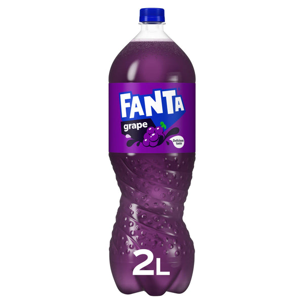 Fanta Grape Soft Drink Bottle 2L