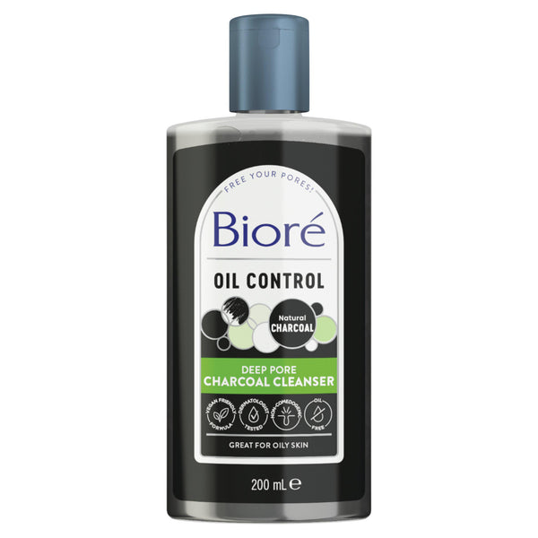 Biore Charcoal Pore Cleanser 200ml
