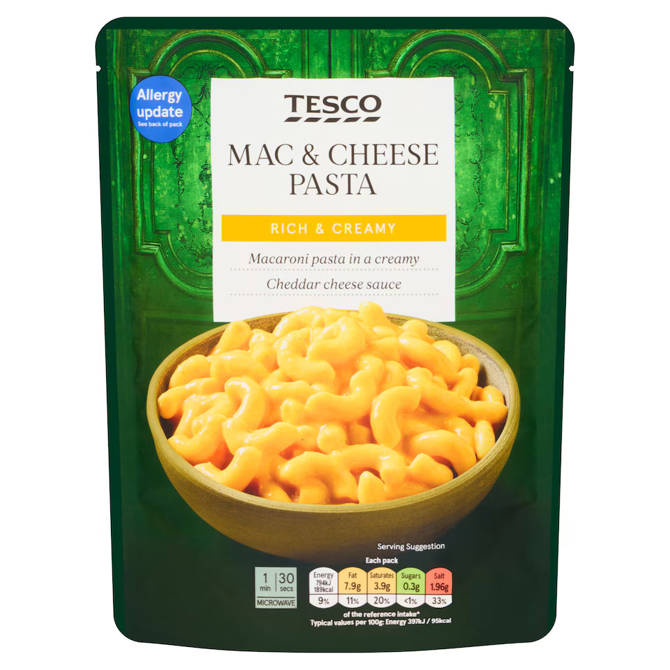 Tesco Mac & Cheese Pasta, 200g