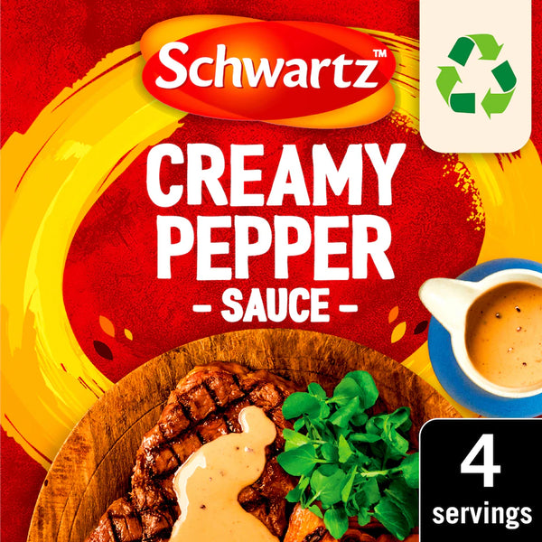 Schwartz Creamy Pepper Sauce Mix, 25g