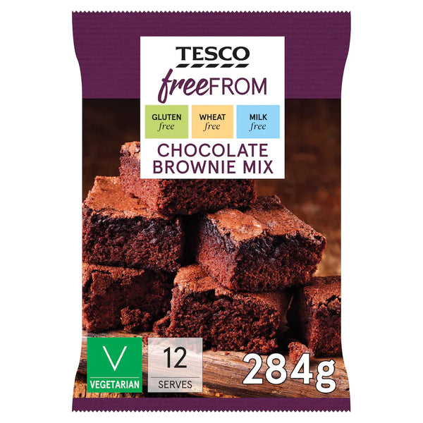Tesco Free From Chocolate Brownie Mix, 284g
