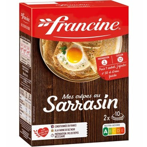 Francine Préparation Crepes Sarrasin 380g