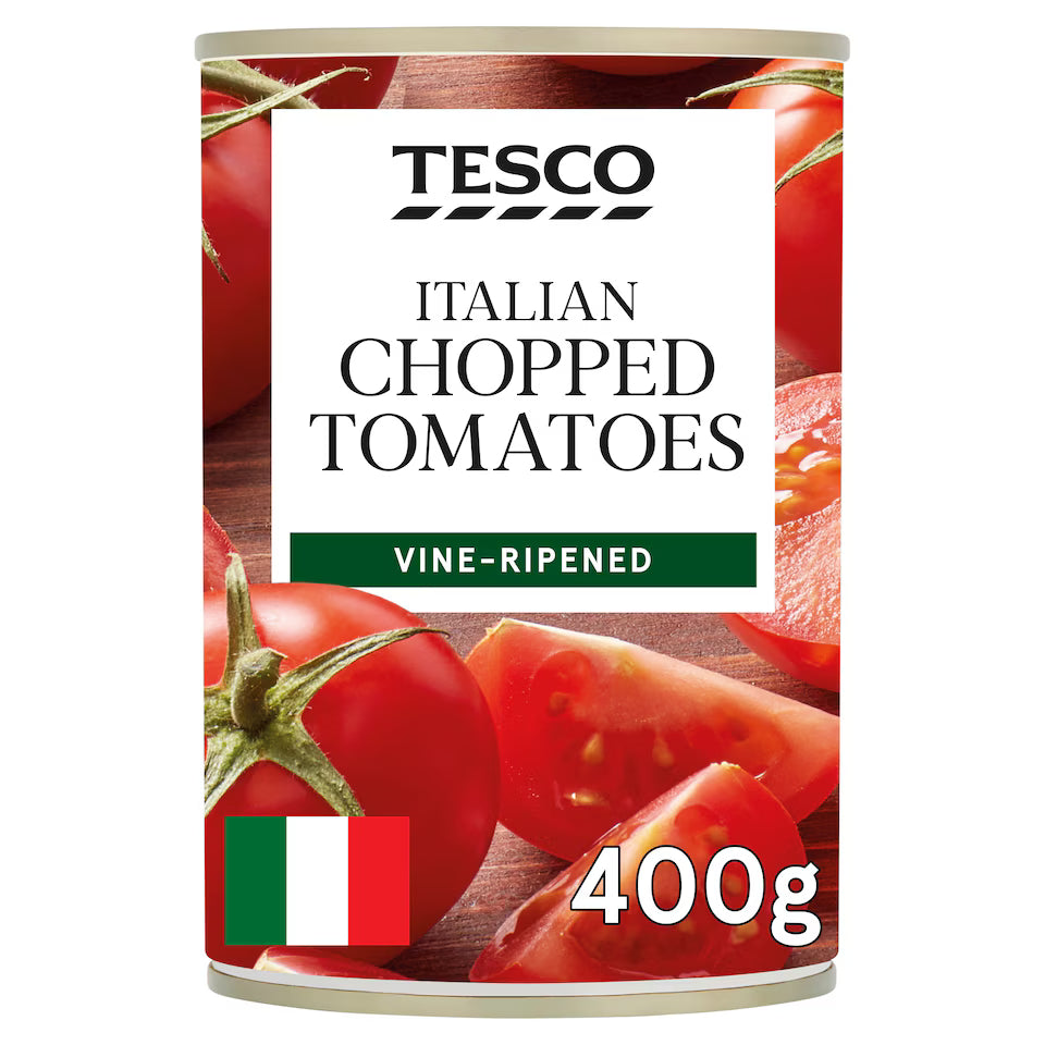 Tesco Italian Chopped Tomatoes, 400g