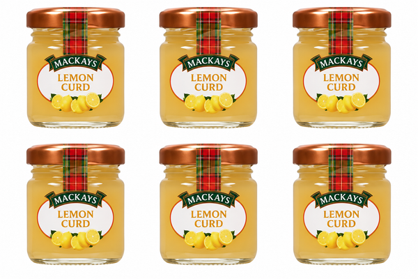 Mackays Mini Lemon Curd Mini Jar 42g, Pack of 6