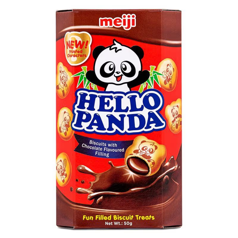 MEIJI Hello Panda Chocolate 50g (Pack of 10)