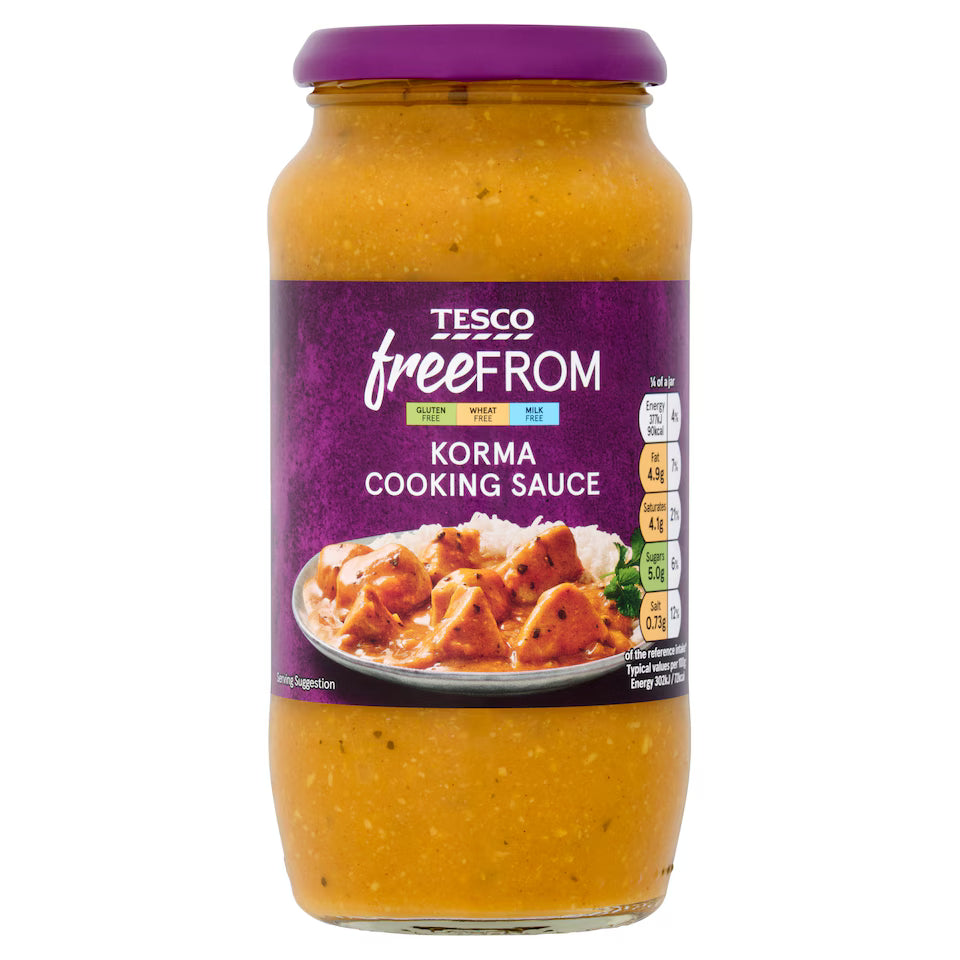 Tesco Free From Korma, 500g