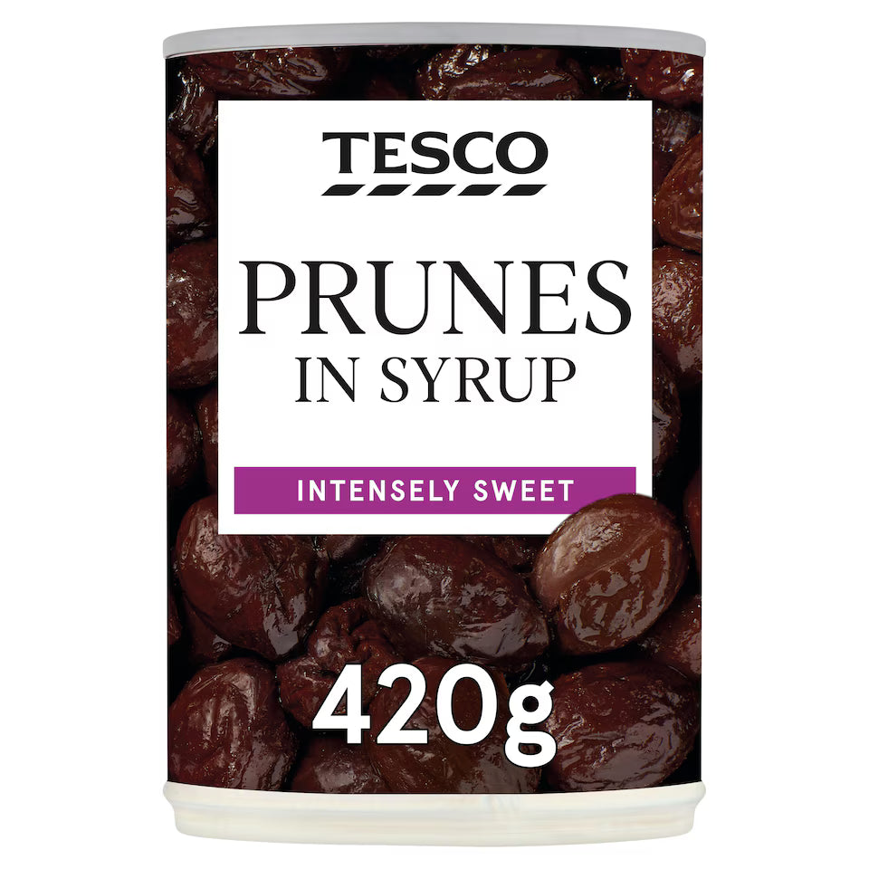 Tesco Prunes In Syrup, 420g