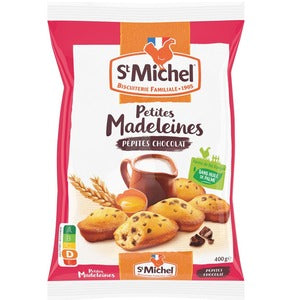 St Michel Madeleines with Chocolate Chips, 400g