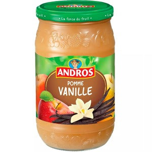 Andros Compote Pomme Vanille 750g