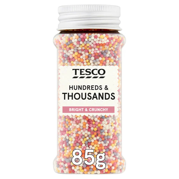 Tesco Hundreds & Thousands Sprinkles, 85g