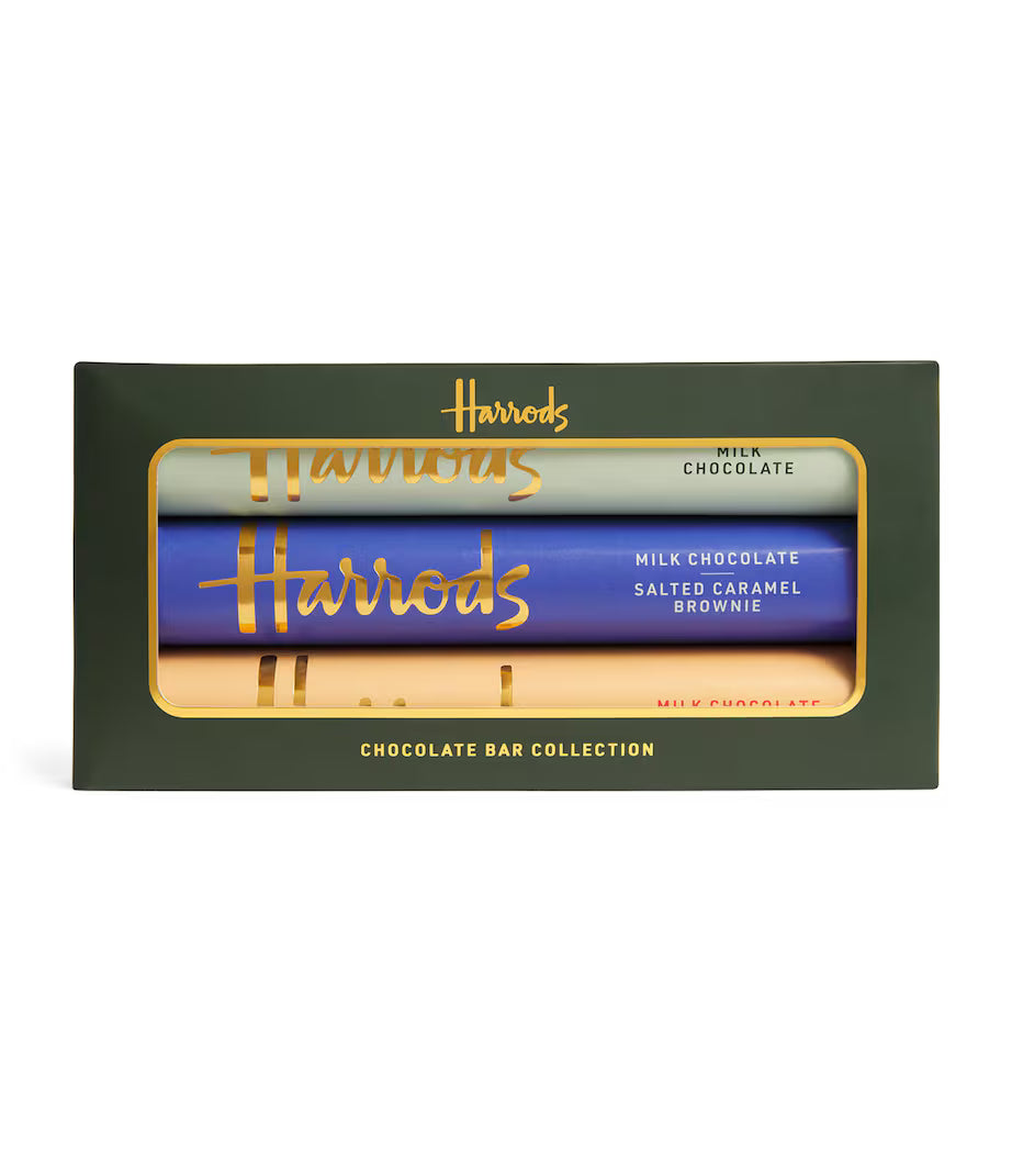 Harrods Milk Chocolate Bars (3 x 85g)
