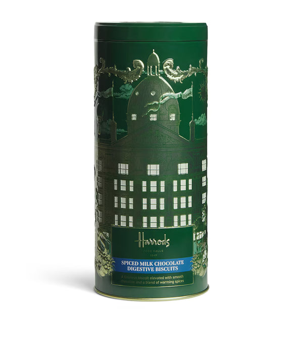 Harrods Spiced Milk Chocolate Digestive Biscuits (200g)