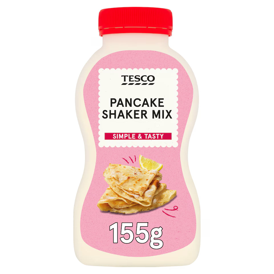 Tesco Pancake Shaker Traditional Mix, 155g