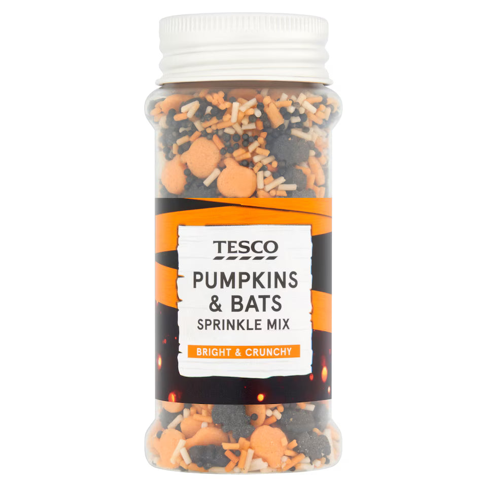 Tesco Pumpkins & Bats Sprinkle Mix, 70g