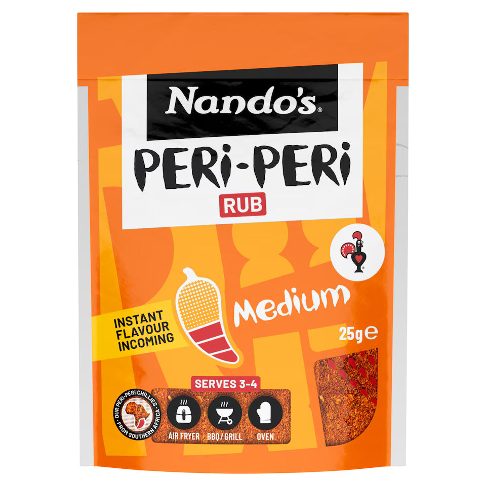 Nando's Peri-Peri Rub - Medium, 25g