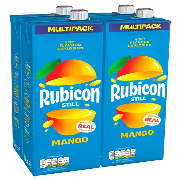 Rubicon Still Mango Juice Drink, 4x1L