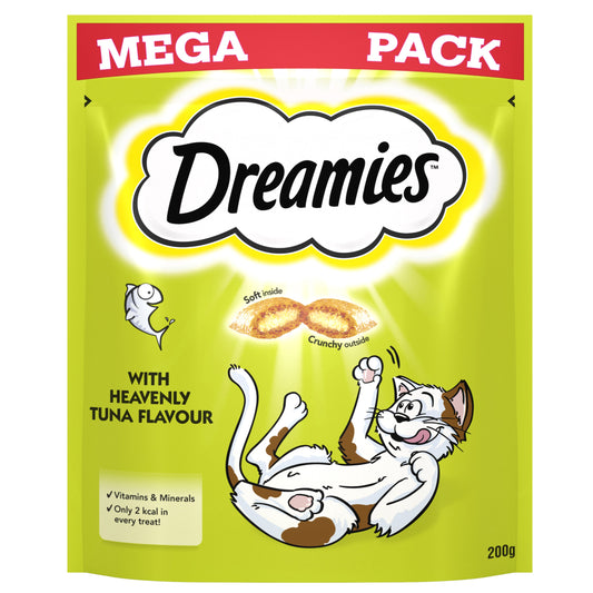 Dreamies Cat Treats With Tuna Mega Pack 200G