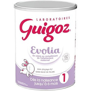 Guigoz Evolia Lait 1er age 800g