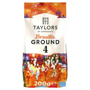 Taylors of Harrogate Brasilia Ground Coffee, 200g