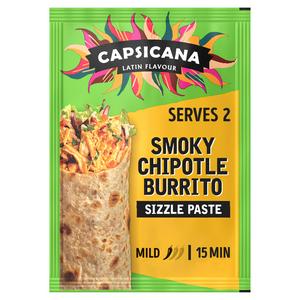 Capsicana Mexican Tomato Chipotle Burrito Cooking Paste Serves 2 Mild 60g