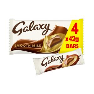 Galaxy Milk Chocolate Bar (4x42g)