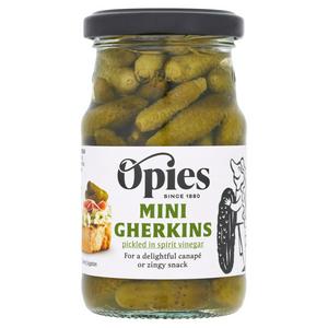 Opies Cocktail Gherkins in Distilled Malt Vinegar, 227g