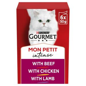 Gourmet Mon Petit - Beef, Chicken & Lamb 6 x 50g