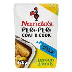 Nando's Coat N' Cook - Lemon And Herb, 120g