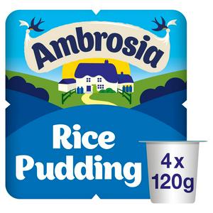 Ambrosia Rice Pudding 4x120g