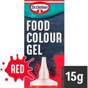 Dr Oetker Bright Red Gel Food Colour 10ml
