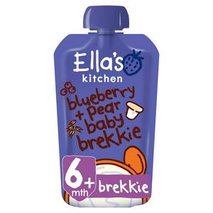 Ella's Kitchen Organic Blueberry & Pear Baby Brekkie 6mth+ (100g)