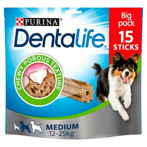 DENTALIFE Medium Dog Dental Chew 15 x 23g