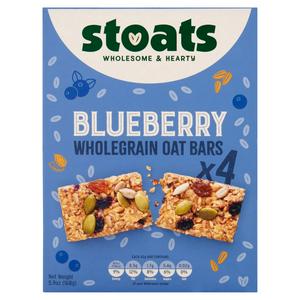 Stoats Blueberry And Honey Porridge Oat Bars, 4x42g