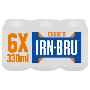 Irn-Bru Sugar Free 6x330ml