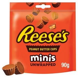 Reese's Peanut Butter Cups Minis Unwrapped, 90g