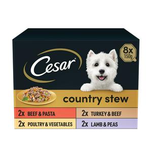 Cesar Country Kitchen Dog Food Trays 8 X 150g