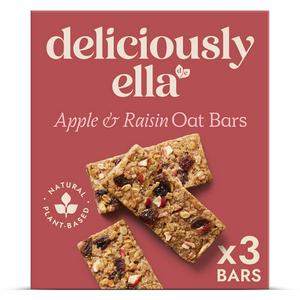 Deliciously Ella Apple, Raisin & Cinnamon Oat Bar Multipack 3 x 50g