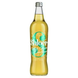Shloer Sparkling White Grape & Elderflower Juice Drink, 750ml