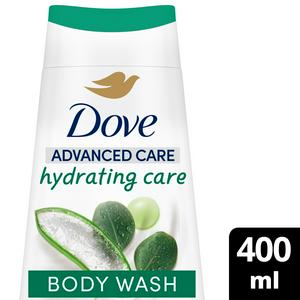 Dove Hydrating Advanced Care Body Wash Shower Gel Aloe Vera & Birch Water 400ml