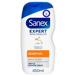 Sanex Expert Skin Health Sensitive Shower Gel Body Wash, 450ml
