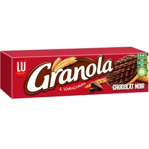 LU Granola L'Original Dark Chocolate Biscuits, Chocolat Noir