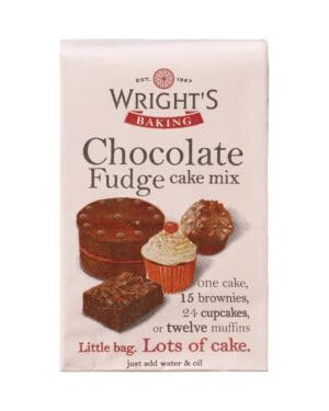 Wright's Baking Chocolate Fudge Cake Mix, 5x500g
