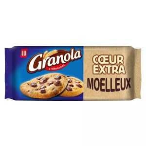 Granola L'Original Choco Cookies, Cœur Extra Moelleux, Soft Centre Chocolate Chip Biscuits