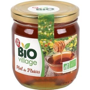 Bio Village Miel De Fleurs Liquide Bio 500g