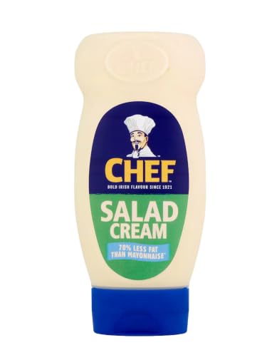 Chef Salad Cream, 70% Less Fat than Mayonnaise, Squeeze Bottle, 440g