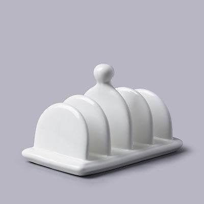 Ceramic 4 Slices Toast Rack