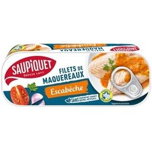 Saupiquet Filets de Maquereaux Sauce Escabèche 169g