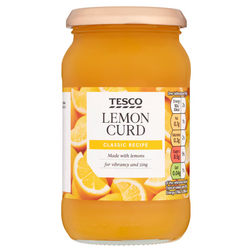 Tesco Lemon Curd, 411g