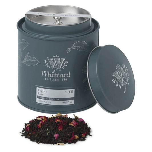 Whittard English Rose Loose Tea Caddy,  100g