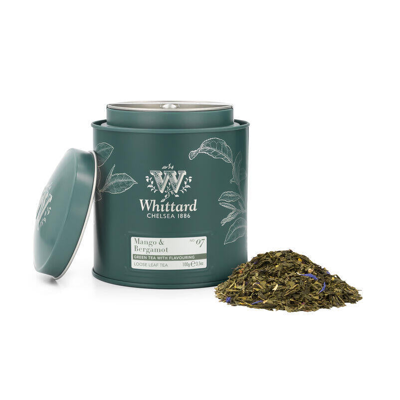 Whittard Tea Discoveries Mango & Bergamot Tea Caddy 100g
